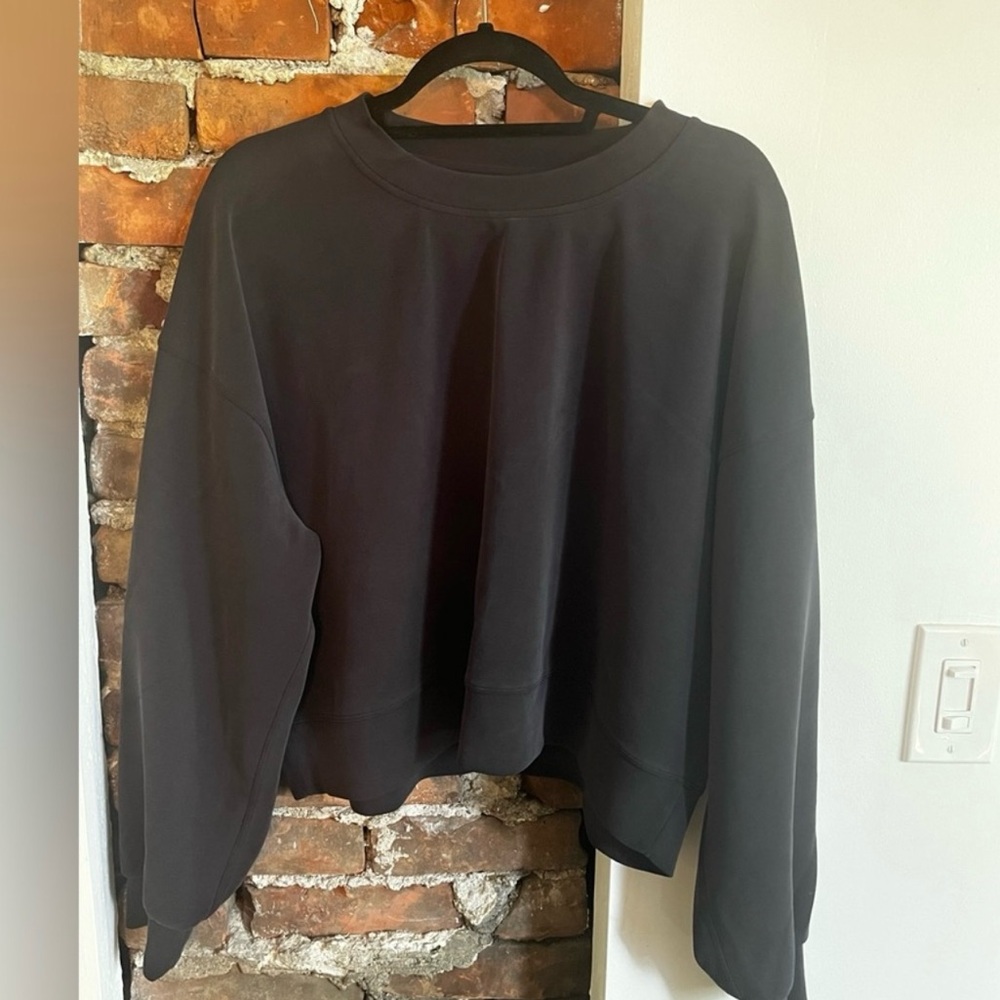 Lululemon Softstream perfectly oversized crop crew